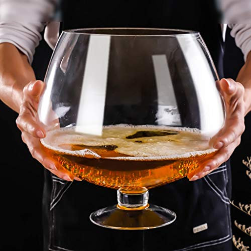 BOSHYUM Copa de champán Gigante, Vaso Extra Grande para Whisky, Cerveza, Zumo, Vino, champán