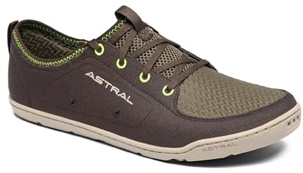Astral Men's Loyak Shoes - Barefoot, Quick-Drying, Minimalist Sneaker for Casual Wear, Water Sports, Travel, & Hiking - Hellbender Brown - Men's 11