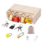 Hqunjikp Lock And Key Toys For Wooden Lock Set With Metal Keys Develop Fine Motor Skills Preschool Learning Toys Educational Toys Lock And Key Toys For