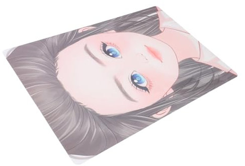 Gadpiparty Gesichtsbemalungs Übungsbrett für Wiederverwendbare Schminkvorlage Pet für Make Up Training Leicht zu Reinigen Vielseitige Designs für Verschiedene