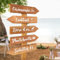 4 Feuilles Stickers Panneau Directionnel Mariage Autocollants Bienvenue Cérémonie Toilettes Photobooth Livre D’or de Panneau Direction de Flèche Décoration DIY pour Accueillez les Invités Fête Mariage