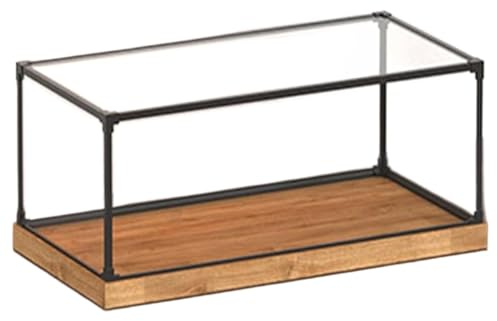 ZIUBMVDYC Acryl-Vitrine, Würfelförmige Vitrine, Sammlermodell-Vitrine, zur Aufbewahrung von Hochzeitsgeschenken zu Hause(30x20x60cm)