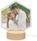 Acryglas mit Foto und Wunschtext | Personalisierte Geschenke zum Jahrestag | Glasbild Plexiglas Acryl | Fotogeschenke für Männer und Frauen | Romantische Geschenkidee Geburtstag | Optional mit Sockel