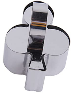 HOLIDYOYO Moules à Gâteau Acier Inoxydable Pousseur Emporte pour Sushi Biscuits Outils de Poker