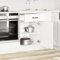 HOMTAKIE - Armario de cocina Kalmar blanco madera de ingeniería, 1 mueble bajo (1 puerta 1 cajón) 50 cm