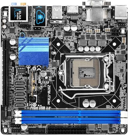 Gaming Motherboard Fit For ASROCK Z97M-ITX/AC MINI ITX Motherboards LGA 1150 Intel Z97 DDR3 16GB PCI-E 3.0 M.2 USB3.0 HDMI Supports 5th GenIntel Core cpu