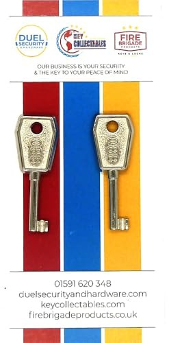 Forma Canterbury Compatible 088 KWL8 TS7409 Pin Type Window Handle Key Pack of 2