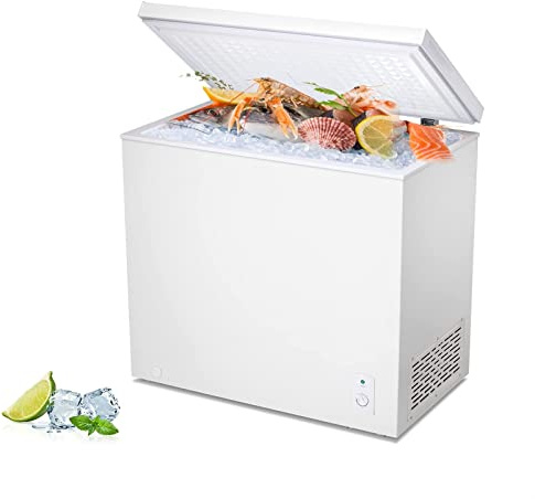 TVAFEDS Mini Fridge Quick Freezing Small Freezer Household Large Capacity Full Fresh Keeping Double Temperature Dual-use Mini