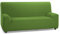 Martina Home Tunez Elastischer Sofabezug, Stoff, Grün, 2-Sitzer (120 bis 170 cm)