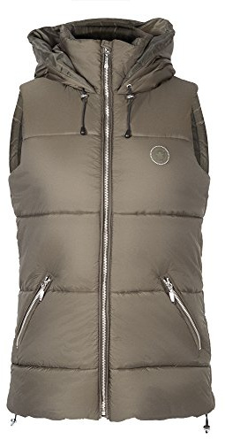 PFIFF Gilet da equitazione da donna, Donna, Gilet, 102411-30-S, verde, S