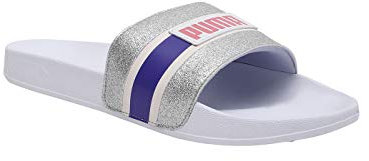 PUMA Leadcat FTR 90s Pop Wns, Zapatos de Playa y Piscina Mujer, Multicolor (Weiß White Pink Rosewater Purple Corallites 02), 37 EU