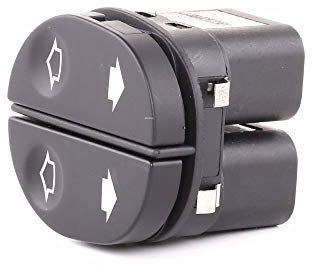 RIDEX 1761S0014 Interruptor de elevalunas eléctrico Compatible con FORD Fiesta Mk5 Hatchback JH, JD, JH1, JD1, JH3, JD3