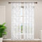 WOLTU Gardinen, Vorhänge für Wohnzimmer Kinderzimmer Schlafzimmer, mit Kräuselband, Leinenoptik, Halbtransparent Voile, 140 x 225 cm, Grau