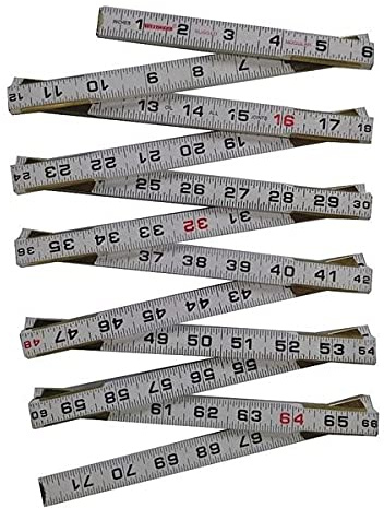 Modular Mason Folding Rule,72 in.