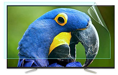 JHZDX TV-Bildschirmschutz - Anti-Blend-Anti-Scratch Für 32-75-Zoll-Monitor, Antiblauer Lichtschutzfolie Für LCD, LED, 4K OLED & QLED HDTV-Displays,55
