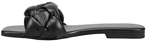 Unisa Womens Synthia Ankle Strap Sandals - Black