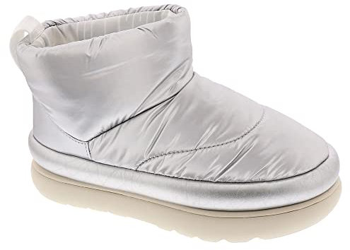 UGG Classic Maxi Mini, Stivali alla Moda Donna, Argento Metallizzato, 38 EU