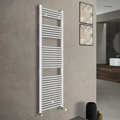Termoarredo scaldasalviette Bianco 550x1703 Interasse 500 mm