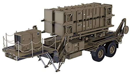 Amewi 22563 U.S. M747 Sattelauflieger Raketenwerfer grün KIT