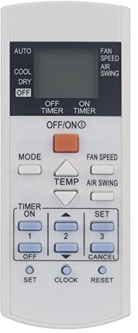 ECONTROLLY A75C3297 Replaced Remote Control for Panasonic Universal Air Conditioner A/C