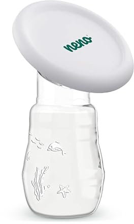 Neno® Leitte Silicone Milk Collector - Silicone Feed Collector - Manual Breast Pump - Breast Milk Collector