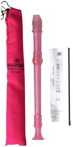 Suzuki Musical Instruments Blockflöte, rosa (SRG-81TP)