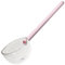 SHERCHPRY Glas Kelle Soßenkelle Servierkelle Suppenkelle Saucenkelle Teelöffel Schöpflöffel Sauciere Soßiere Löffel für Küche Suppe Bowle Sauce Getränke Tee Kaffee Rosa
