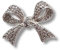 lordies Brosche Pin Anstecknadel Schleife Strass Silber