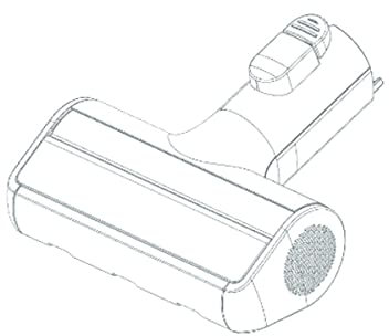 Spazzola, ugello motorizzato Aspirapolvere AGB74612314, AGB74612316 LG Aspirapolvere AGB74612314, AGB74612316 LG