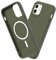 RhinoShield Case kompatibel mit [iPhone 12 mini] | SolidSuit - MagSafe-kompatibel -Stoßdämpfende & schlanke Schutzhülle mit Premium Finish - 3.5 Meter Fallschutz - Algengrün