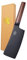 MITSUMOTO SAKARI Japanese Chefs Knife, Professional Black Titanium Coated Kitchen Knife, 6.5 inch Sharp German Premium Alloy Steel Chef Knife (Walnut Handle)