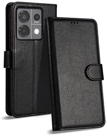 Case Collection pour Coque Xiaomi Redmi Note 13 Pro 5G - Etui en Cuir avec Fentes Cartes [Blocage RFID] Antichoc [Béquille] Housse Protection pour Coque Redmi Note 13 Pro 5G