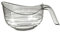 F Fityle Colador de Filtro para Lavado de arroz, colador de Pasta, para el hogar, Cuenco para, escurridor, colador de Cocina, Cuenco, Gris