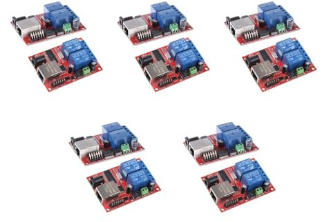 Yooghuge LAN Ethernet 2 Way Board Delay Switch UDP Controller Module Server