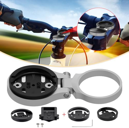 BIKOOCO Out Vorderradvorbauhalterung – kompatibel mit Wahoo Elemnt, Garmin Edge, Bryton Rider, Stages Dash, Hammerhead Karoo und mehr für Fahrradcomputer