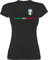 Shirt Damen - Fußball EM WM - Italien Trikot Wappen | Italia mit Stolz | Italienisches Fan-Motiv - XXL - Schwarz - italienische Trikots fußballtrikot Europameisterschaft Italy t-Shirt