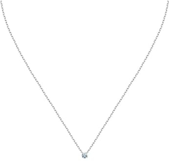 CHRIST Damen-Kette 375er Weißgold 1 Topas One Size 89133548
