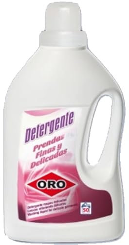 ORO - Detergente Líquido | para Prendas Finas y Delicadas | 1.5 Litros | Cuidado Superior para Tus Textiles Más Valiosos | Fórmula Suave y Eficaz