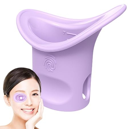 Augendusche Set Silikon Augenspülbecher - Augenspülbecher, Augenreinigungsbecher mit Skala | Augenbadbecher, Augenreinigungsbecher, weiches Augenbad, sanft zur Augenreinigung, Erfrischung und Reinigun