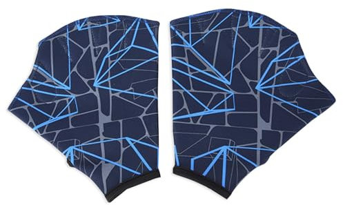 Guanti da nuoto con pelli da nuoto – Pinne da nuoto per uomo | Guanti da nuoto per allenamento – uomini, donne, adulti, bambini, sport acquatici, accessori per allenamento acquatico