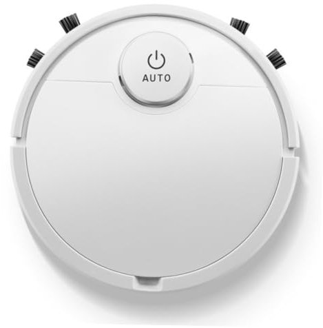 GLSTOY 1pezzi Robot Aspirapolvere Automatico Con Funzione Pulizia Touch Per Pavimenti Marmo Piastrelle e Scopa Elettrica Senza Fili Per Aspira e Design Compatto e Pratico