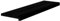 vidaXL Treppenstufen 4 STK. Dunkelbraun 90x25x2 cm Massivholz Eiche, Treppenstufe für Holztreppen, Treppenstufe Holz, Fenstersims, Treppenstufe Eiche