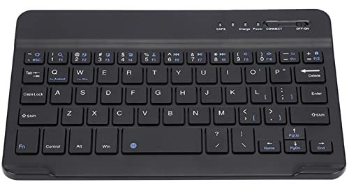 XUMIUZIY Bluetooth Keyboard, Ultra-Slim Wireless Keyboard for Wins, Android and IOS, Rechargeable & Silent, Ergonomic Scissor Keyboards for Computer, Tablets, Phone