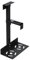 Wadakada Universal PC Case Holder Adjustable Host Box Stand Versatile Under Desk or Wall Side Mount, Cpu Stand Lift Black