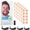 Nasenpflaster Magnet, 60 Stück Anti Schnarch Magnetic Nose Strip, Wirksame Nasal Strips Gegen Schnarchen, Magnetische Nasenstrips Besser Atmen und Schlafqualität