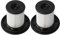 StarRing Lot de 1/2/4 filtres de rechange pour aspirateur Bosch Unlimited Series 7, lavable et réutilisable (2 pièces)