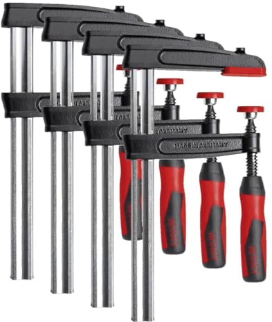 Bessey Schraubzwinge 100x200mm Temperguss (Pack of 4)