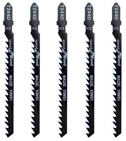 5pcs T244D 74mm Reciprocate Jig Saw Blade for Wood PVC Fireboard
