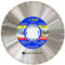S&R Disque Diamant 450 à Tronçonner Granit, Béton, Marbre, Maçonnerie, Briques. Lame de coupe à segments professionnelle pour meuleuse et scie de table