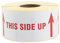 500st. Aufkleber - Etiket mit Aufdruck: This side up | 60mm x 150mm | Selbstklebend